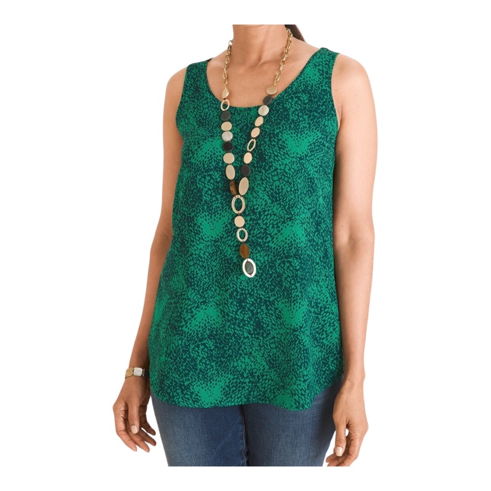 Chico’s Etched-Textured Tank